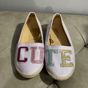 NWOT “CUTE” Flats